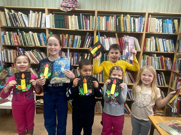 Аппликация "Свечка"