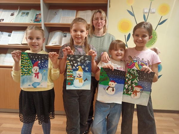 Озорной снеговик