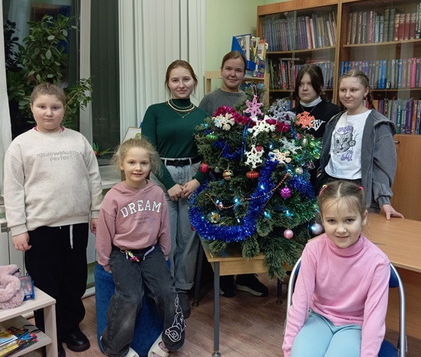 Веселые снежинки