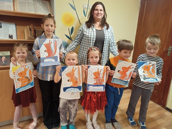 Белочка-затейница