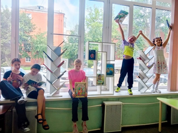 Летняя фишка – читаем книжку!