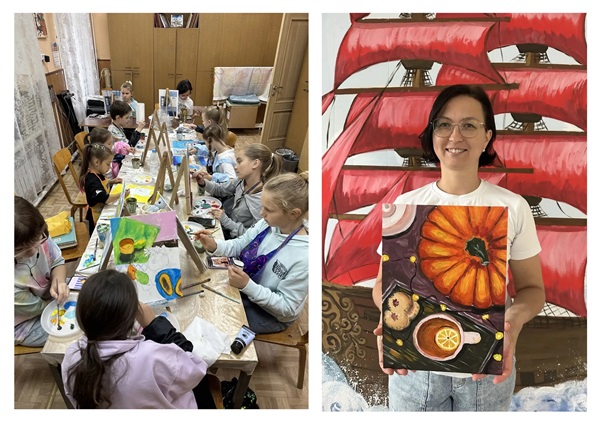 Рисуем акрилом на холстах