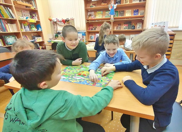 "Игротайм" в Центральной детской библиотеке.