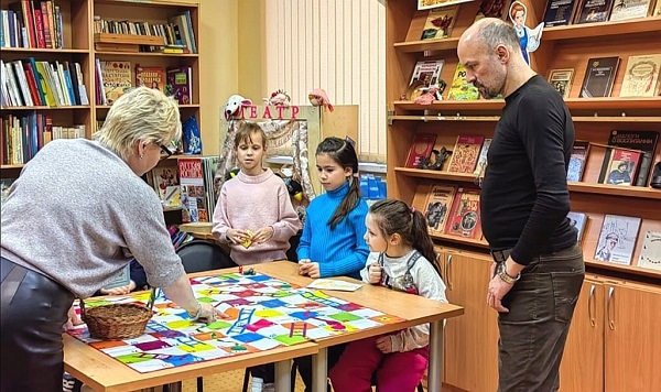 "Игротайм" в Центральной детской библиотеке.