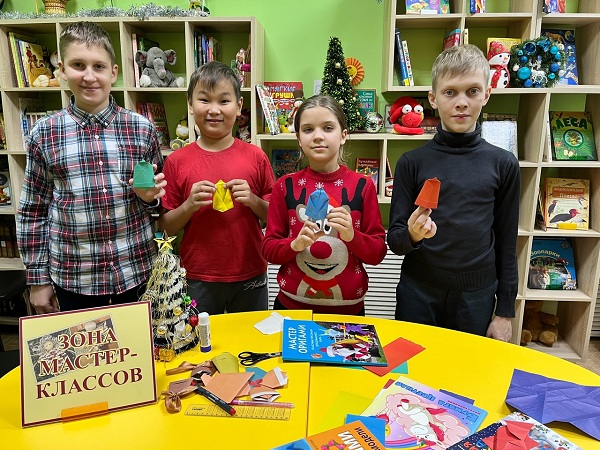 Новогодние каникулы в библиотеке